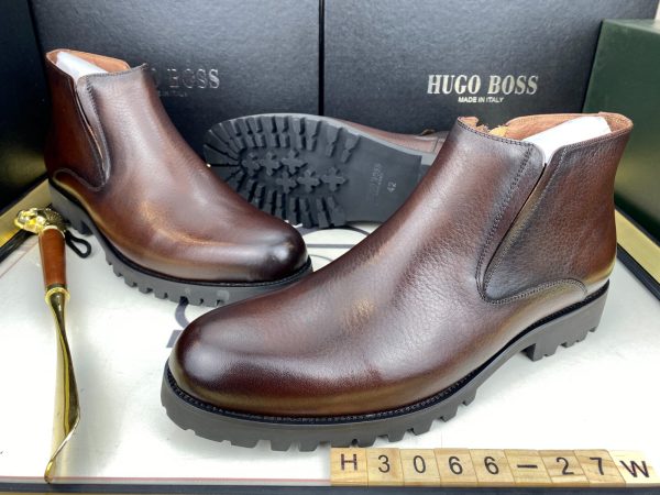 Hugo Boss, Plain Brown Shoes