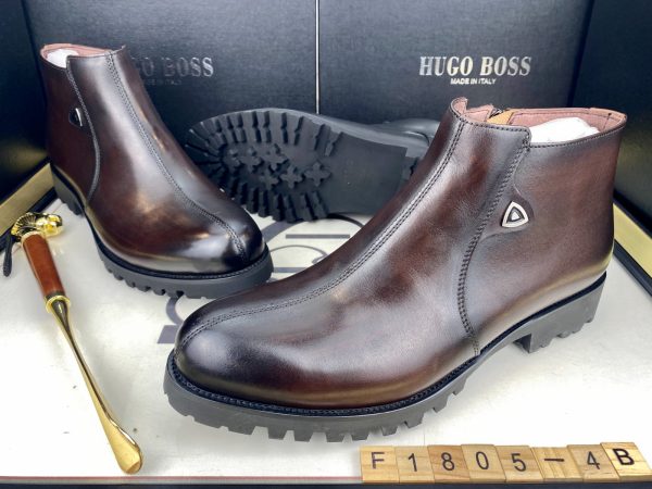 Hugo Boss, Brown Quality Shoes