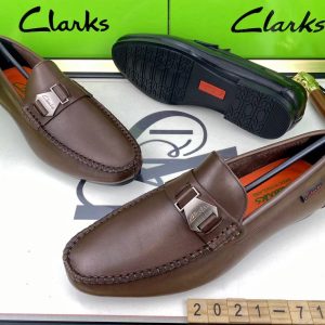 Clarks, Designer Shoes-Brown