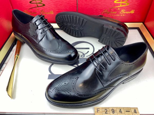 Stefano Barella, Bespoke Black Shoes