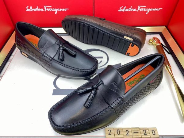 Salvatore Ferragamo, Shoes-Black