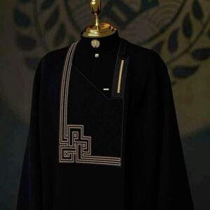 Latest Black Agbada For Guys