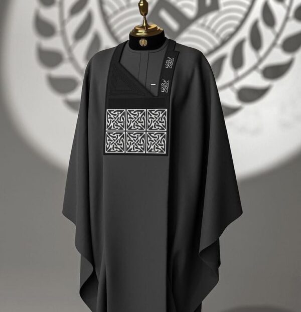 Quality Black Agbada For Men