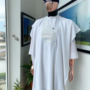 Short Sleeve Agbada For Men