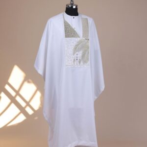 Trendy White Agbada Style | Wedding White Agbada Styles | Nigerian Groomsmen Traditional Wedding Outfit | African Male's Native Attire.