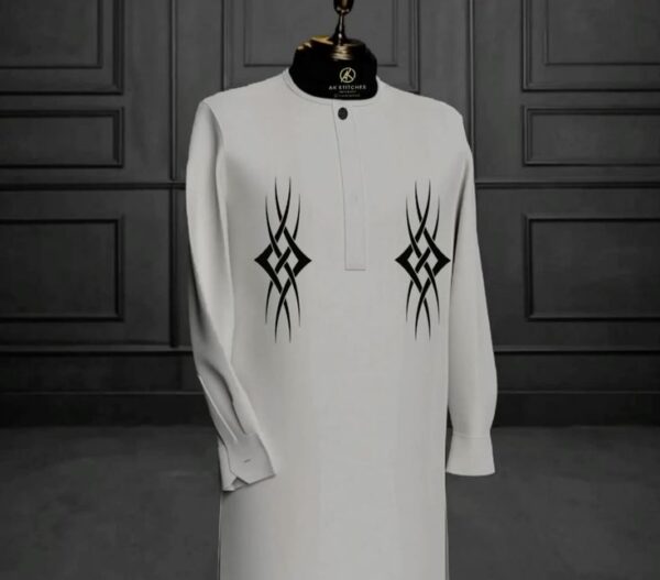 Beige Senator Wear With Black Design