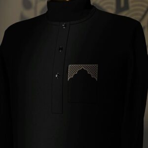 Black Senator Wear With Dark Gold Design
