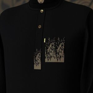 Black Senator Wear With Dark Gold Design