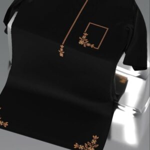 Black Senator Wear With Gold Design