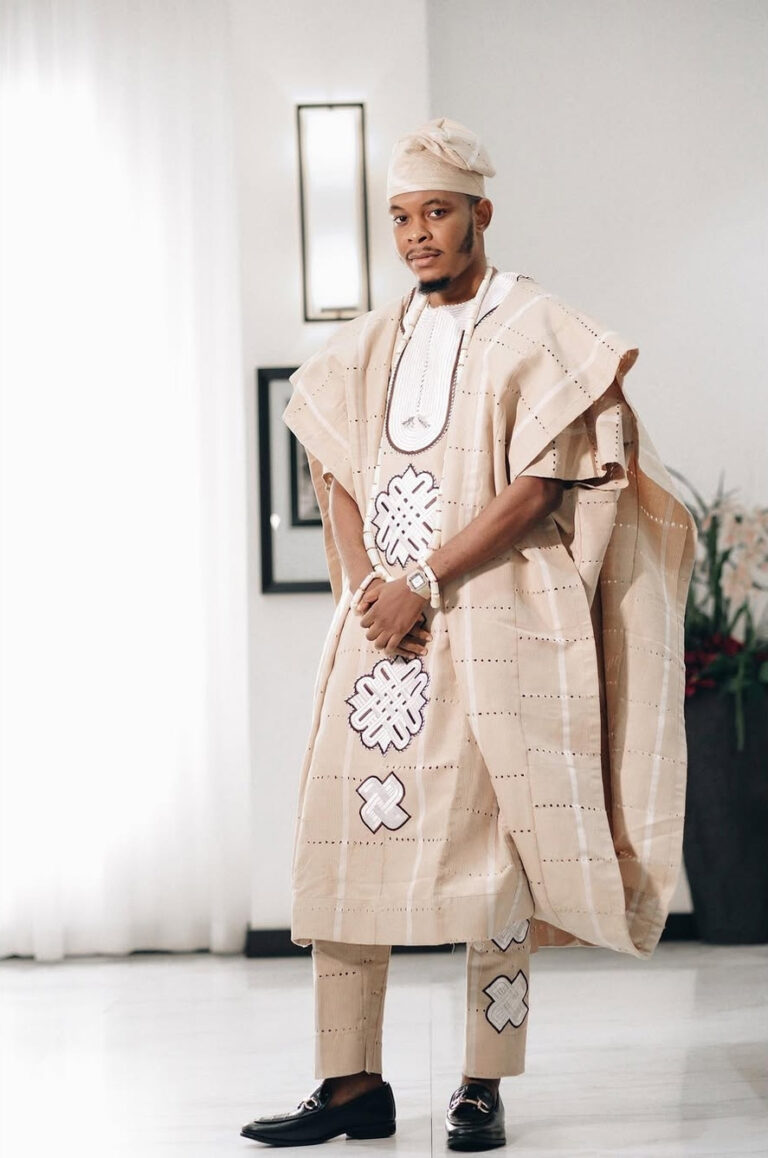 Yoruba wedding attire for men