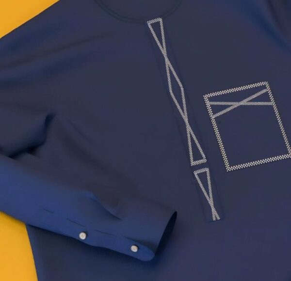 Dark Navy Blue Senator With Light Gold Design
