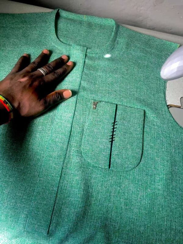 Mint Green Senator Wear With Black Design