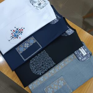 White, Navy, Black Grey Senator Wear With Design