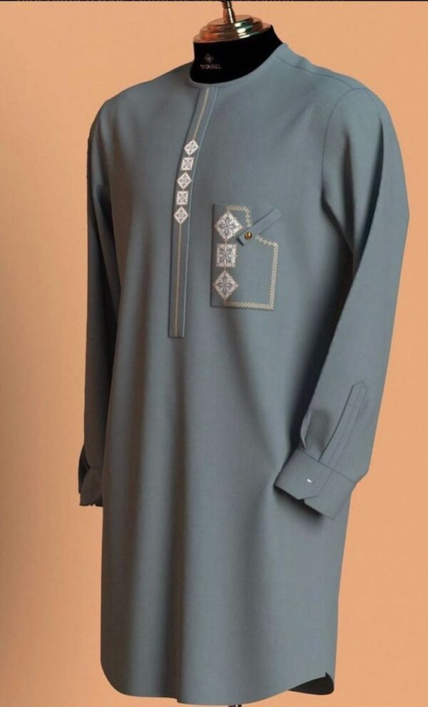 Gray and Black Senator Outfit For Men